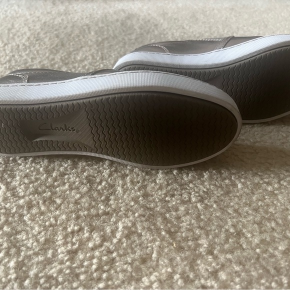 Clarks Metallic Slip-On Shoes - Picture 3 of 3